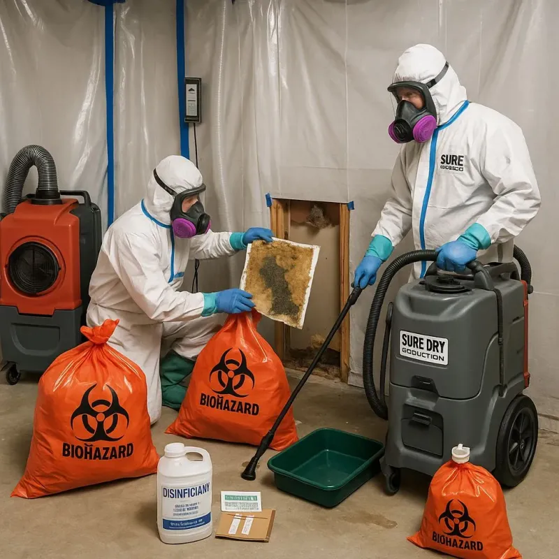 Contaminated Water Handling Protocols process in Lofall, WA