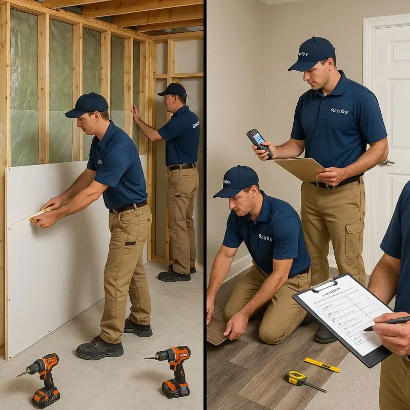 Repairs and Reconstruction process in Lofall, WA